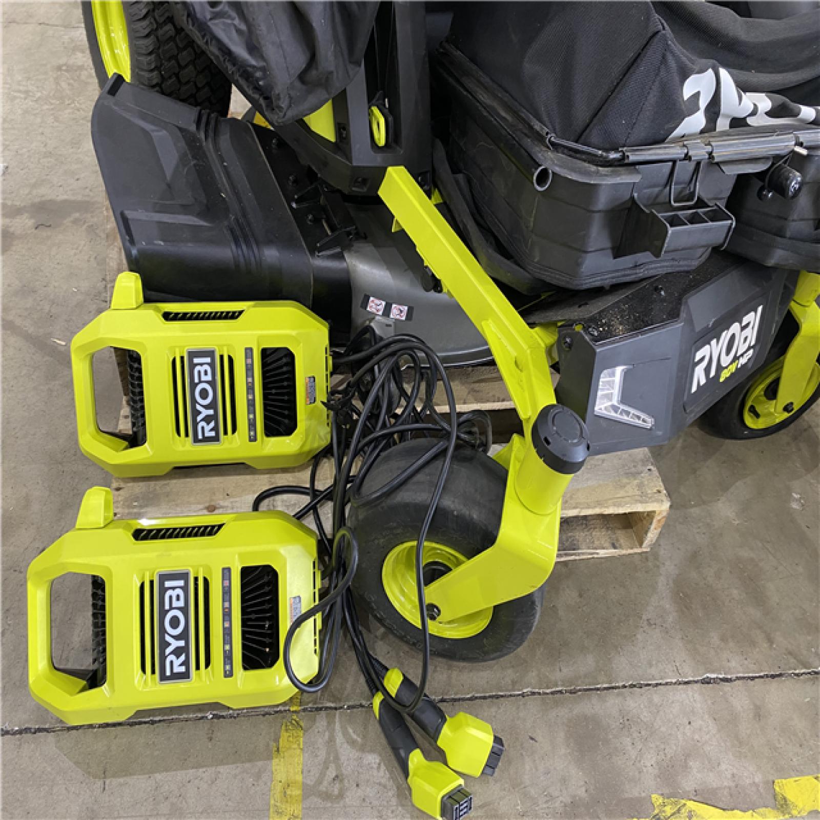 Houston Location - AS-IS 80vp brushless riding lawnmower