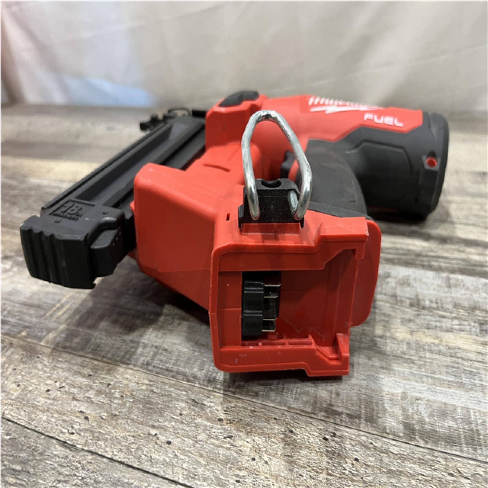 AS-IS Milwaukee FUEL 18-Volt Lithium-Ion Brushless Cordless Gen II 18-Gauge Brad Nailer (Tool-Only)