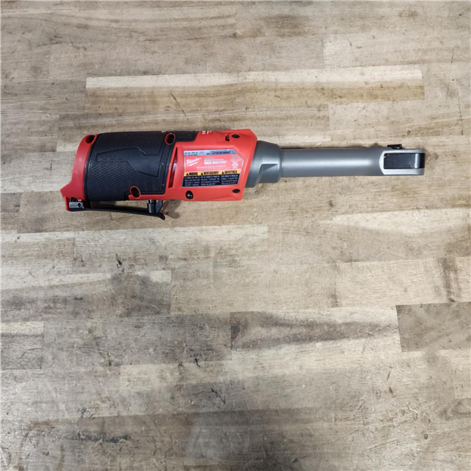 HOUSTON LOCATION - AS-IS M12 FUEL INSIDER 12V Lithium-Ion Brushless Cordless 1/4 in. - 3/8 in. Extended Reach Box Ratchet (Tool-Only)