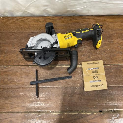 AS-IS DEWALT ATOMIC 20V MAX Cordless Brushless 4-1/2 in. Circular Saw (Tool Only)