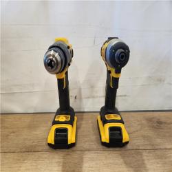 AS-IS- DEWALT ATOMIC 20-Volt MAX Lithium-Ion Cordless Combo Kit