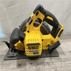 AS-IS DEWALT FLEXVOLT 60V MAX Cordless Brushless 7-1/4 in. Circular Saw with Brake (Tool Only)