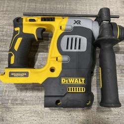 AS-IS DEWALT 20V MAX XR Cordless Brushless 1 in. SDS Plus L-Shape Rotary Hammer (Tool Only)