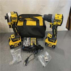 AS-IS - DEWALT 20V MAX XR Hammer Drill and ATOMIC Impact Driver 2 Tool Cordless Combo Kit