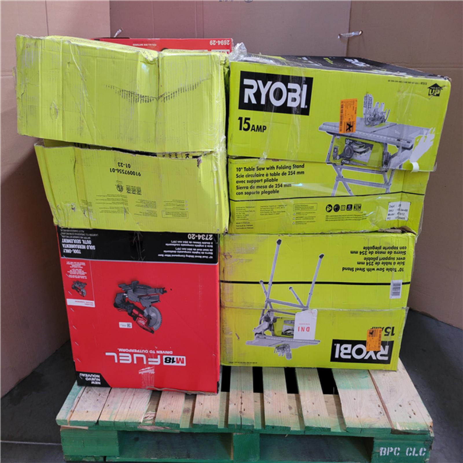 CALIFORNIA AS-IS TOOL PALLET