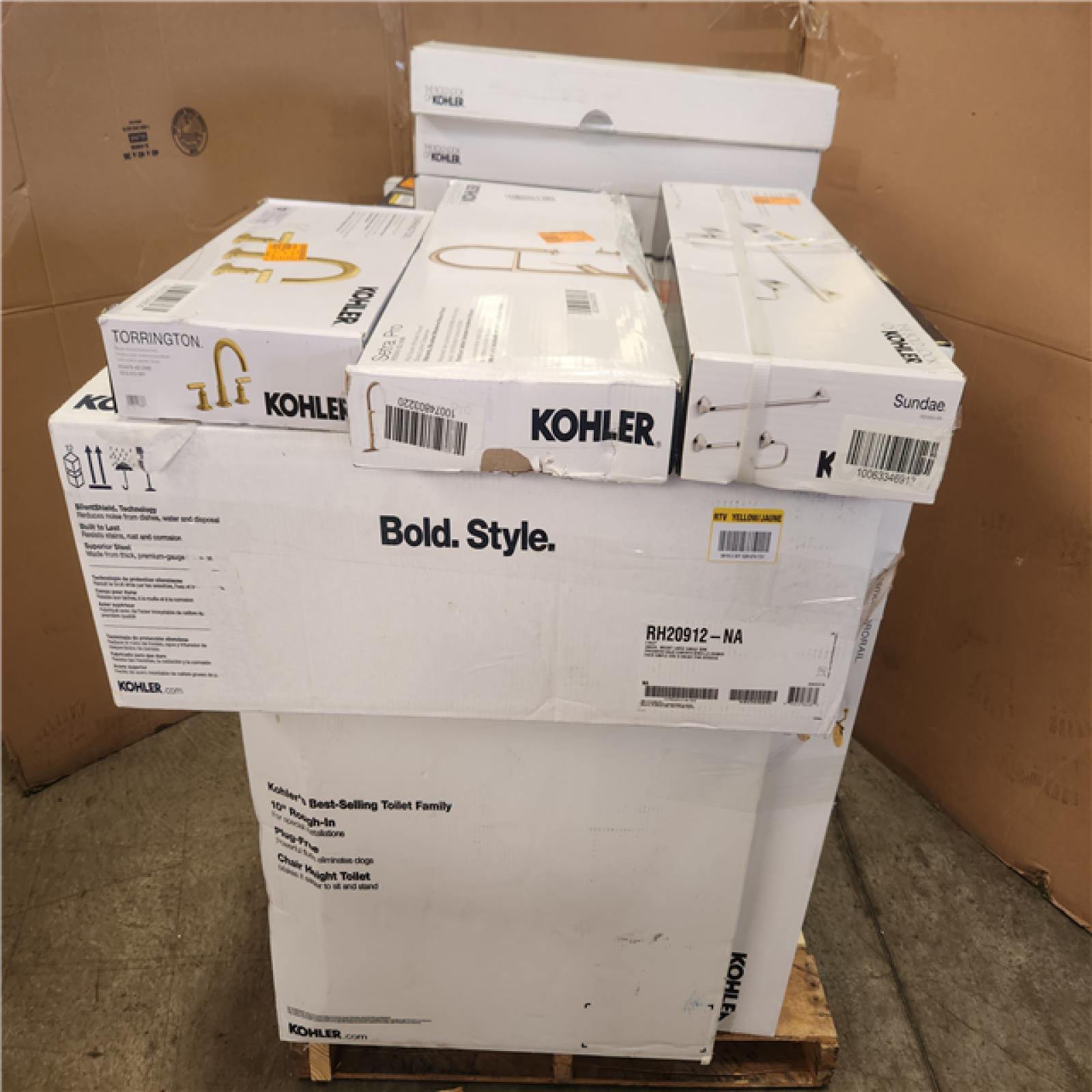 Phoenix AS-IS Pallet of Assorted Kohler Goods