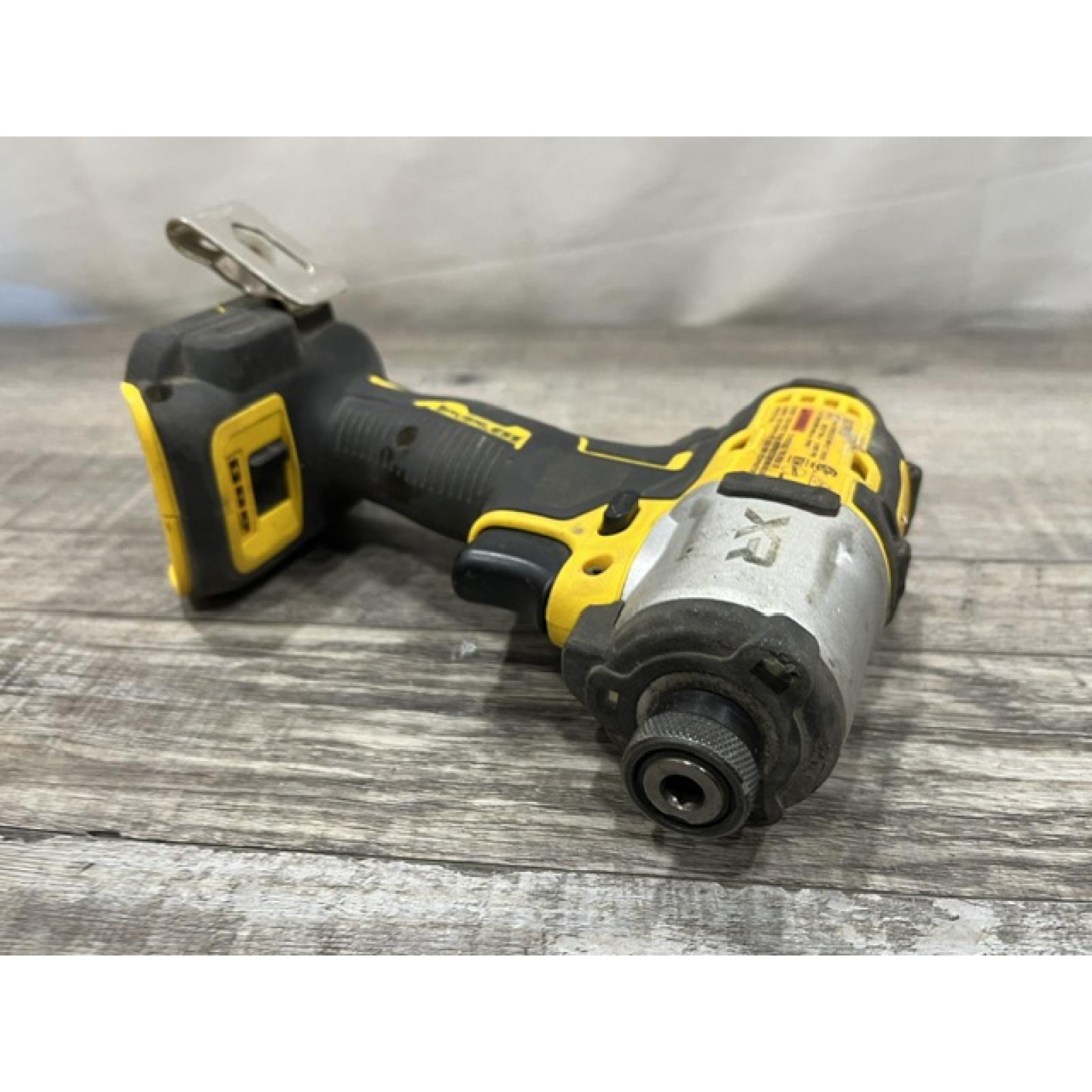 AS-IS DEWALT 20-Volt Maximum XR Cordless Brushless 1/4 in. 3-Speed Impact Driver (Tool-Only)