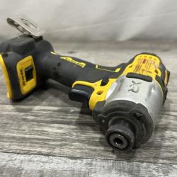 AS-IS DEWALT 20-Volt Maximum XR Cordless Brushless 1/4 in. 3-Speed Impact Driver (Tool-Only)