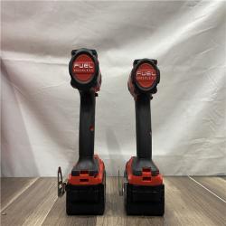 AS-IS Milwaukee FUEL 18V Lithium-Ion Brushless Cordless Hammer Drill and Impact Driver Combo Kit