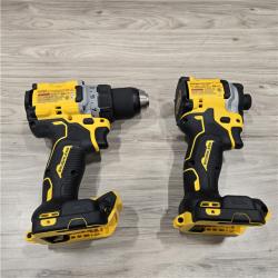 LIKE NEW! - DEWALT 20V MAX XR Cordless Drill/Driver, ATOMIC Impact Driver 2 Tool Combo Kit