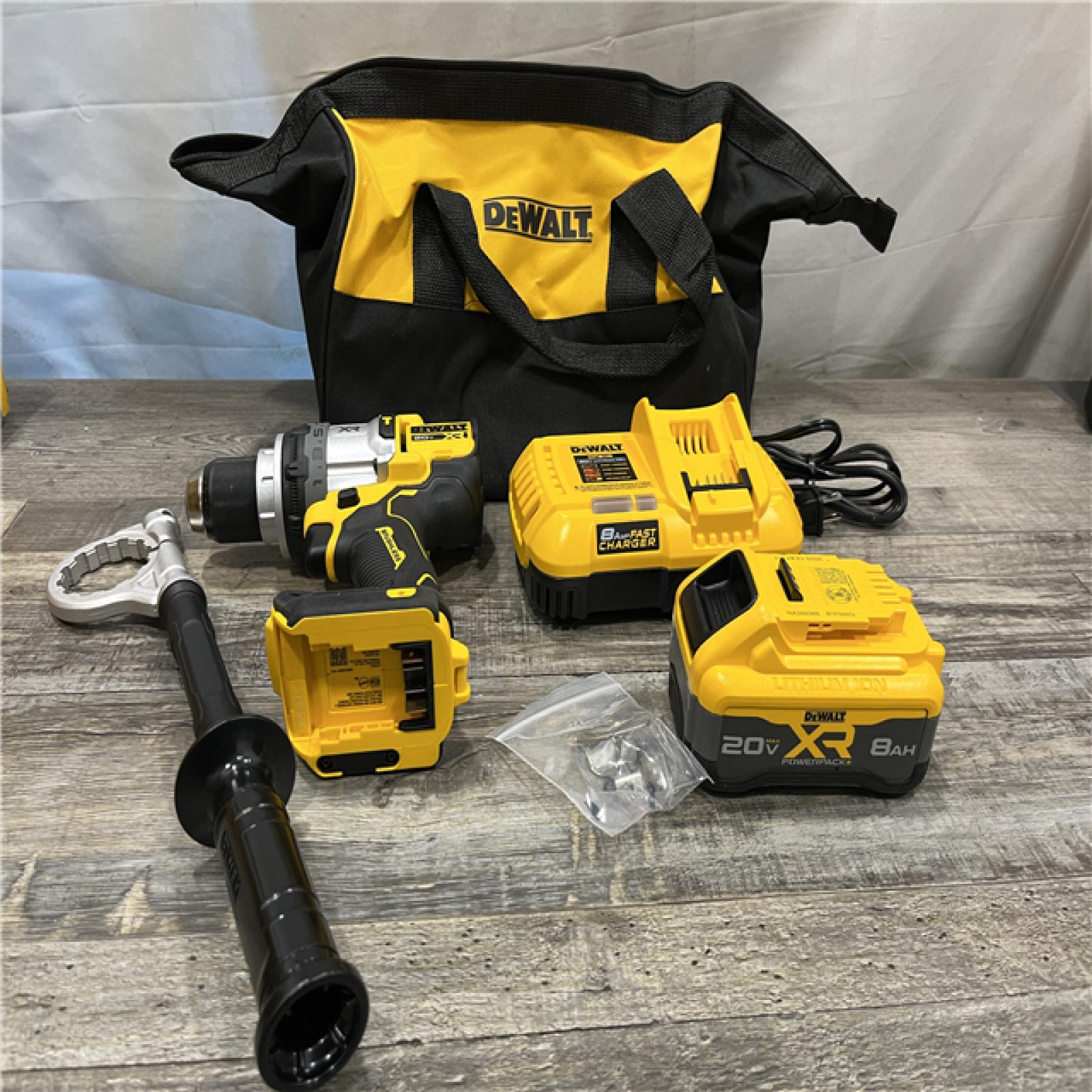 AS-IS DEWALT 20V XR Lithium-Ion Cordless Hammer Drill Kit