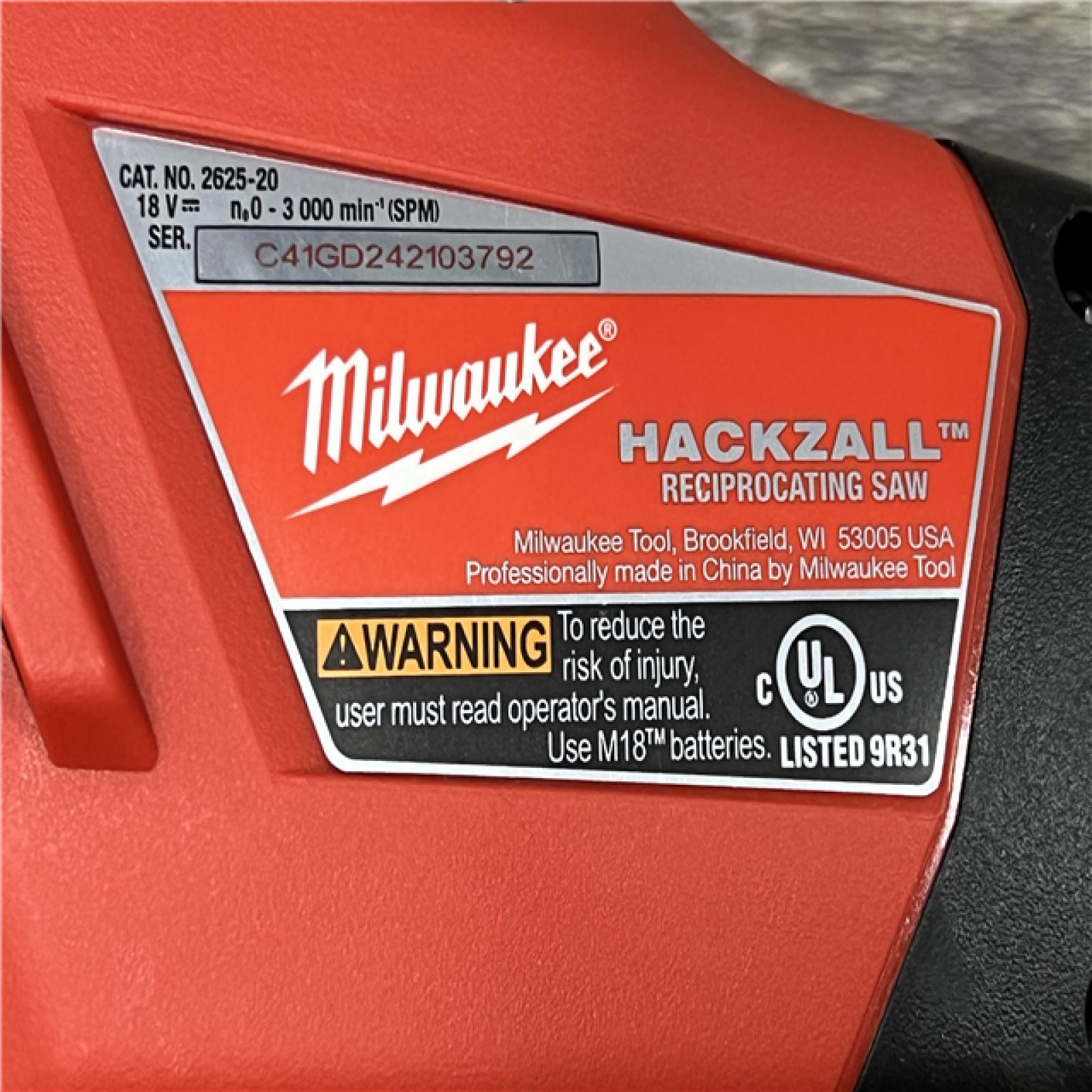 M18 18-Volt Lithium-Ion Cordless Hackzall Reciprocating Saw Kit with (1) 1.5Ah Battery, Charger and Tool Bag M18 18-Volt Lithium-Ion Cordless Hackzall Reciprocating Saw Kit with (1) 1.5Ah Battery, Charger and Tool Bag