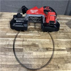 Houston Location AS-IS Milwaukee FUEL 18V Lithium-Ion Brushless Cordless Deep Cut Band Saw (Tool-Only)