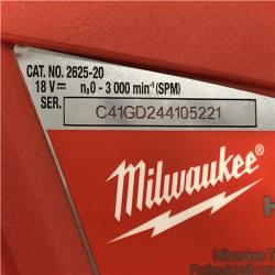 AS-IS Milwaukee 18V Lithium-Ion Cordless HACKZALL Reciprocating Saw (Tool-Only)