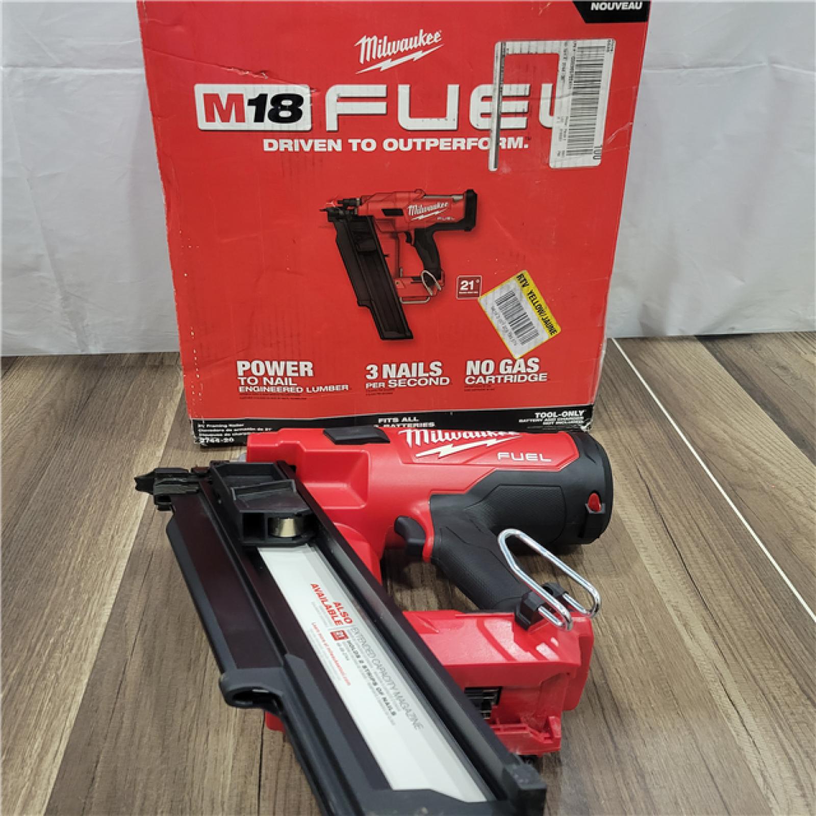 AS-IS  Milwaukee 2744-20 M18 FUEL 21-Degree Cordless Framing Nailer (Tool Only)