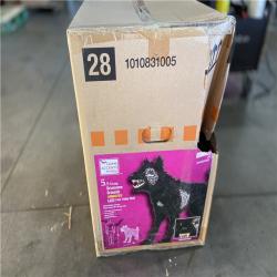 DALLAS LOCATION - Home Accents Holiday 5.5 ft. Gruesome Grounds Animated LED Fear Valley Wolf H8