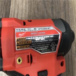 AS-IS Milwaukee FUEL 12V Lithium-Ion Brushless Cordless 1/4 in. Hex Impact Driver (Tool-Only)