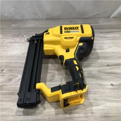 AS-IS DEWALT 20V MAX XR Lithium-Ion Electric Cordless 18-Gauge Brad Nailer (Tool Only)