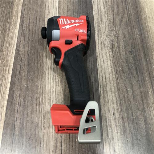 AS-IS Milwaukee FUEL 18V Lithium-Ion Brushless Cordless 1/4 in. Hex Impact Driver (Tool-Only)
