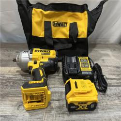 AS-IS DEWALT 20V MAX Lithium-Ion Cordless 1/2 in. Impact Wrench Kit