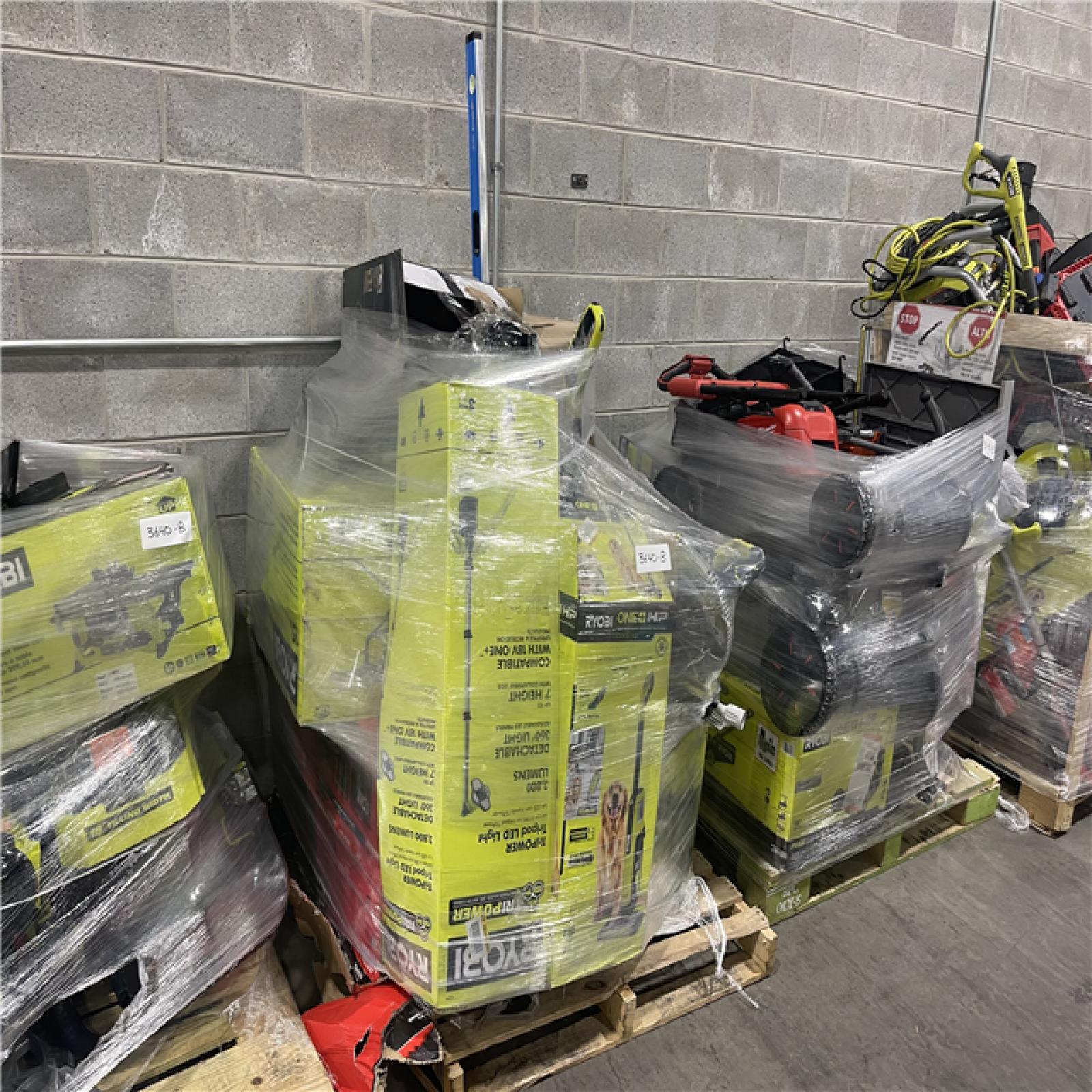 Pittston Location As-Is Power Tools Partial Truckload (13 pallets) 3640-B