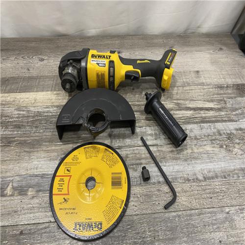 AS-IS DEWALT FLEXVOLT 60V Cordless 7 in. Angle Grinder (Tool-Only)