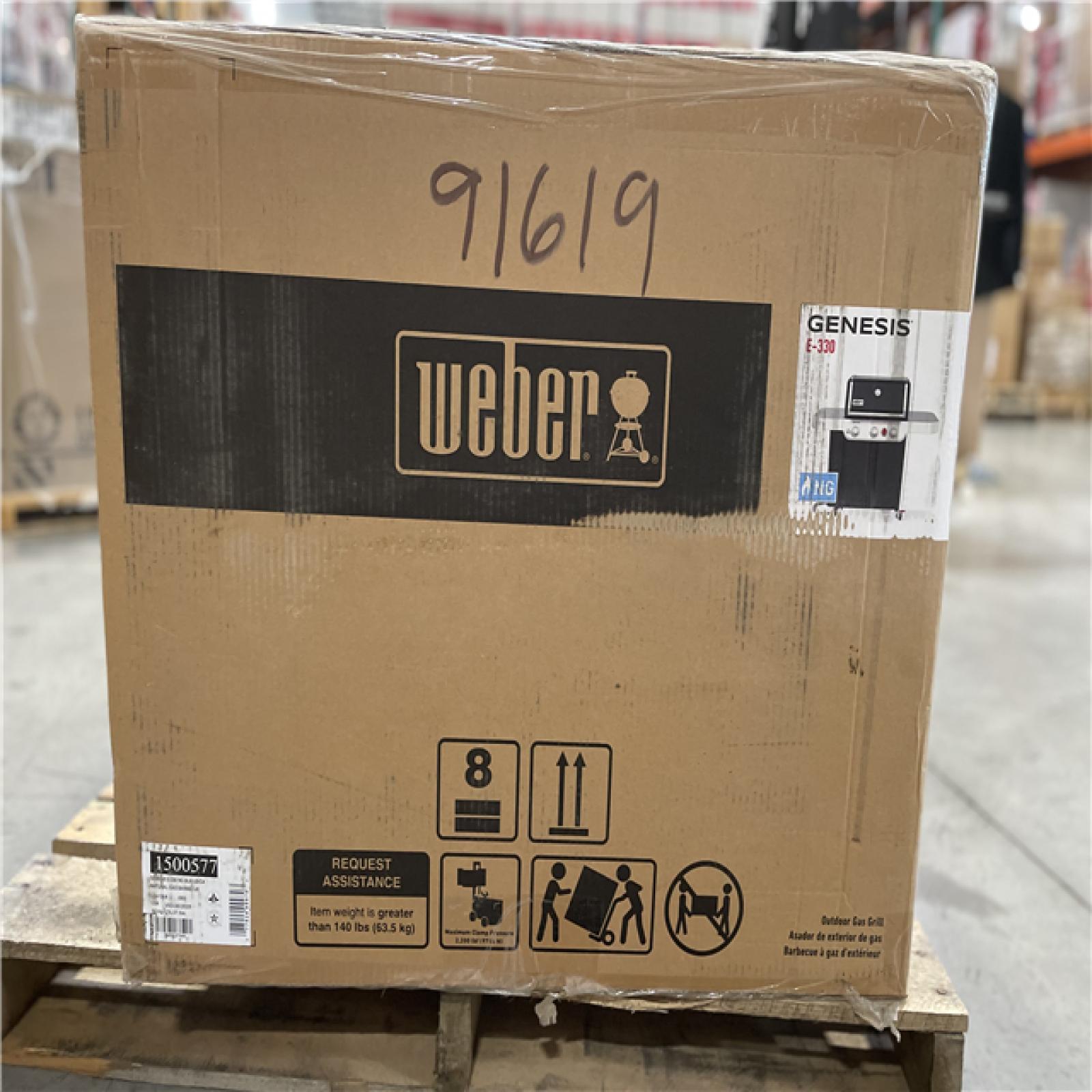 DALLAS LOCATION- WEBER Genesis E-330 3-Burner Natural Gas Grill