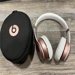 AS-IS Beats Solo3 Wireless On-Ear Headphones -Rose Gold