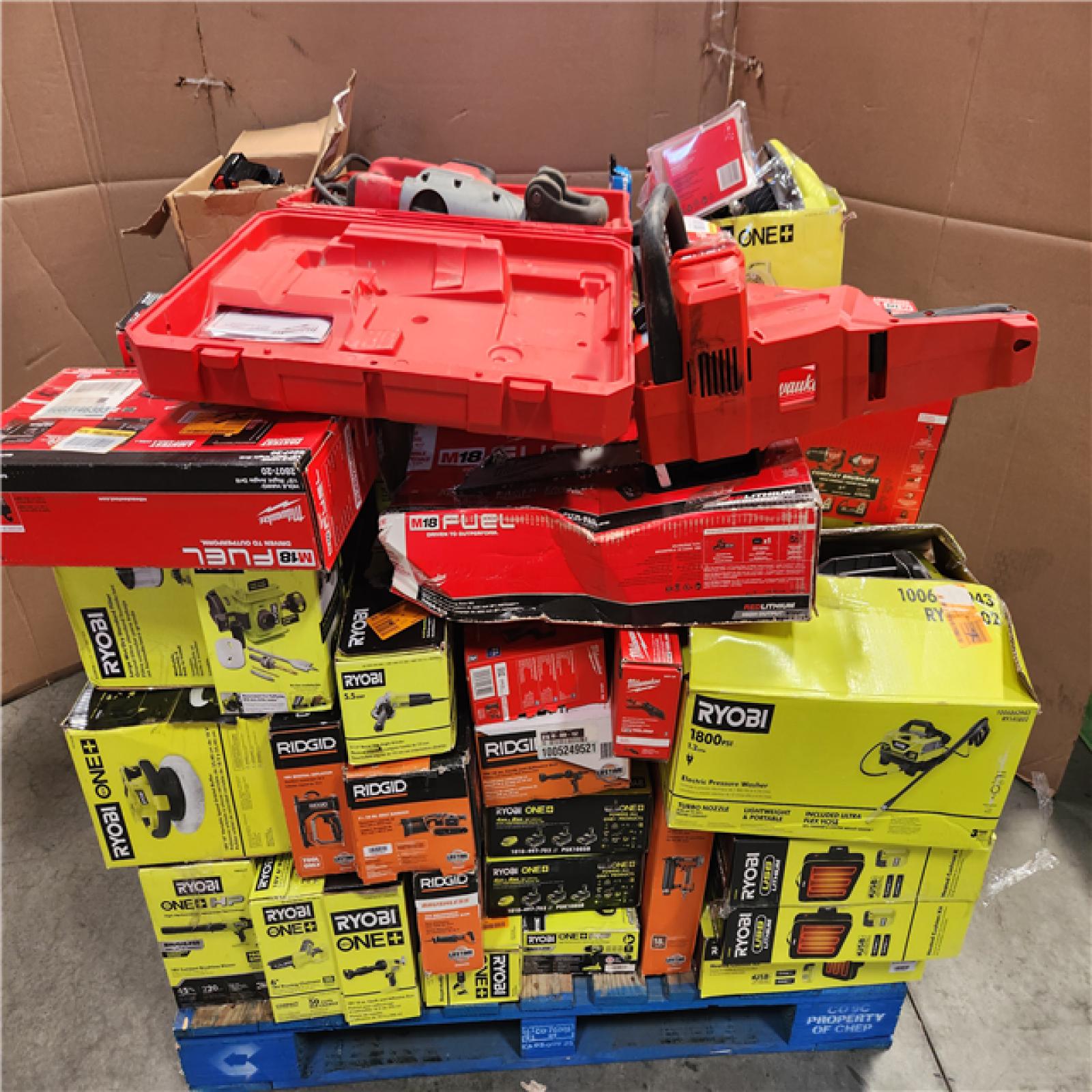 California AS-IS Tool Pallet