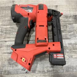 AS-IS Milwaukee FUEL 18-Volt Lithium-Ion Brushless Cordless 18-Gauge 1/4 in. Narrow Crown Stapler (Tool-Only)