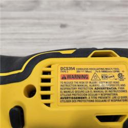 AS-IS DEWALT ATOMIC 20V MAX Cordless Brushless Oscillating Multi Tool (Tool Only)