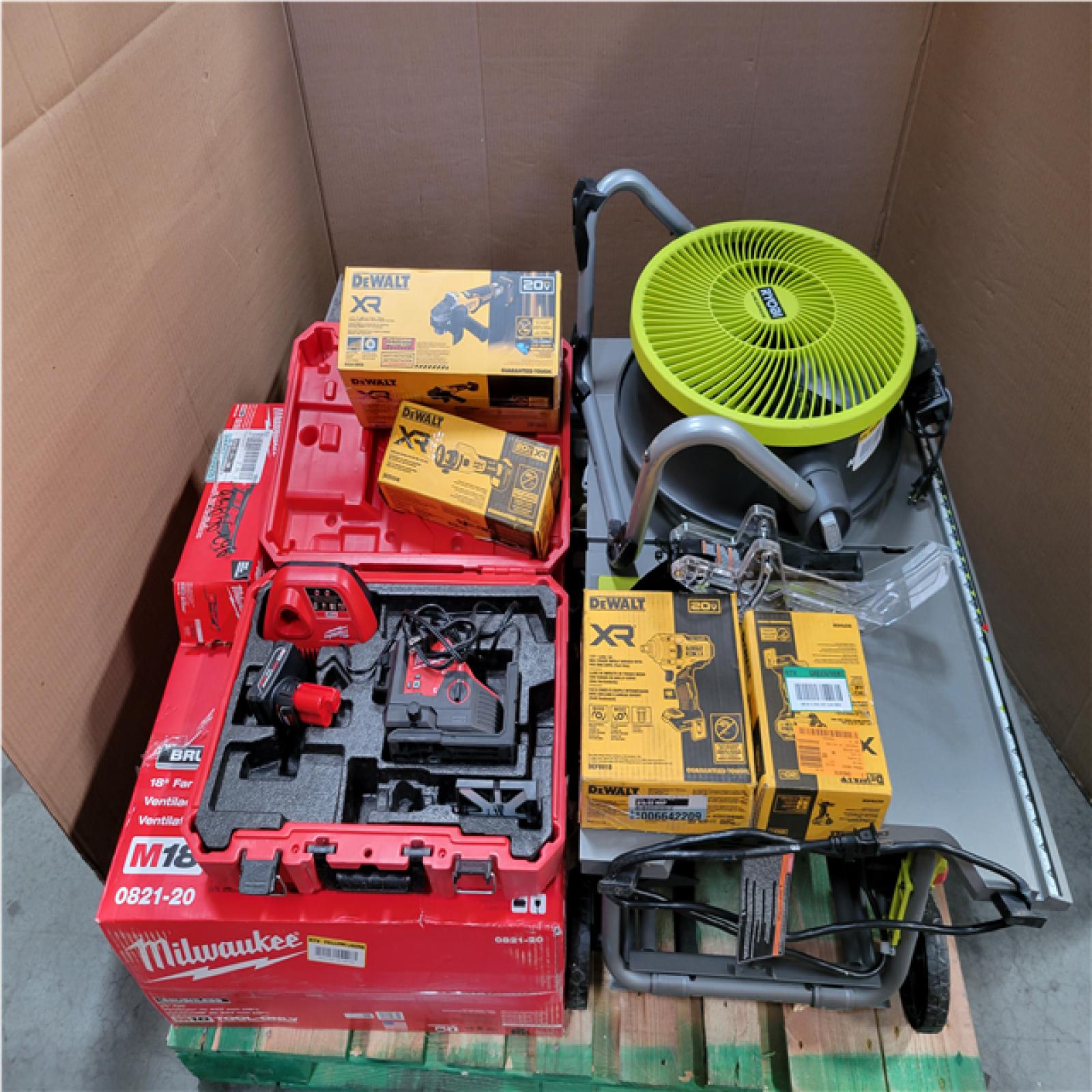 CALIFORNIA AS-IS TOOL PALLET