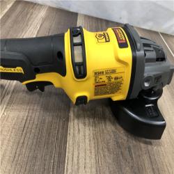 AS-IS DEWALT FLEXVOLT 60V MAX Cordless Brushless 4.5 in. to 6 in. Small Angle Grinder with Kickback Brake (Tool Only)