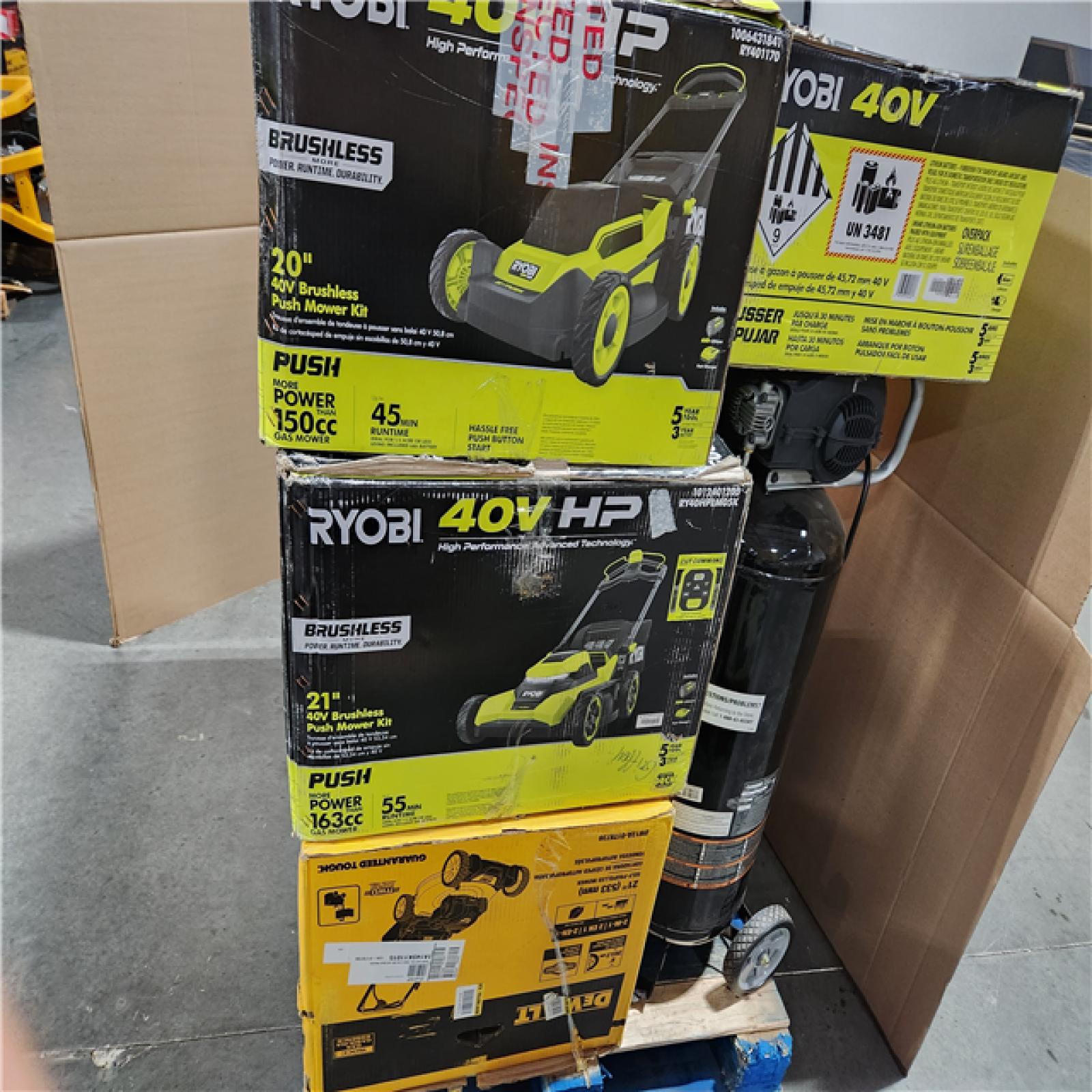 CALIFORNIA AS-IS OUTDOOR POWER EQUIPMENT