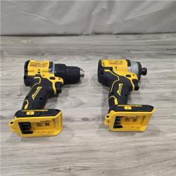 AS-IS Dewalt DCK225D2 20V MAX ATOMIC Compact Cordless Drill Driver and Impact Driver Combo Kit