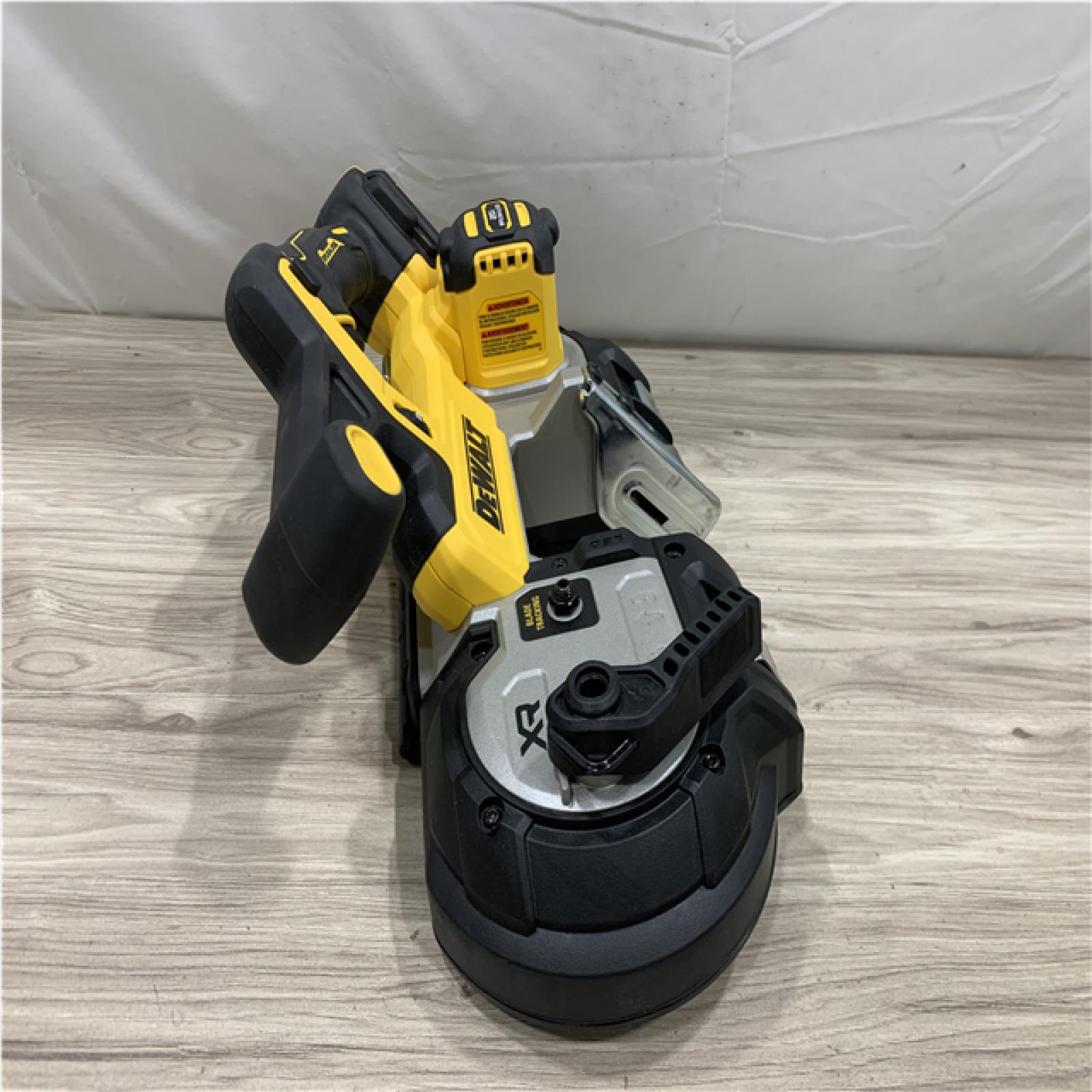 AS-IS DEWALT 20-Volt MAX 3-3/8 in. Cordless Brushless Bandsaw (Tool-Only)