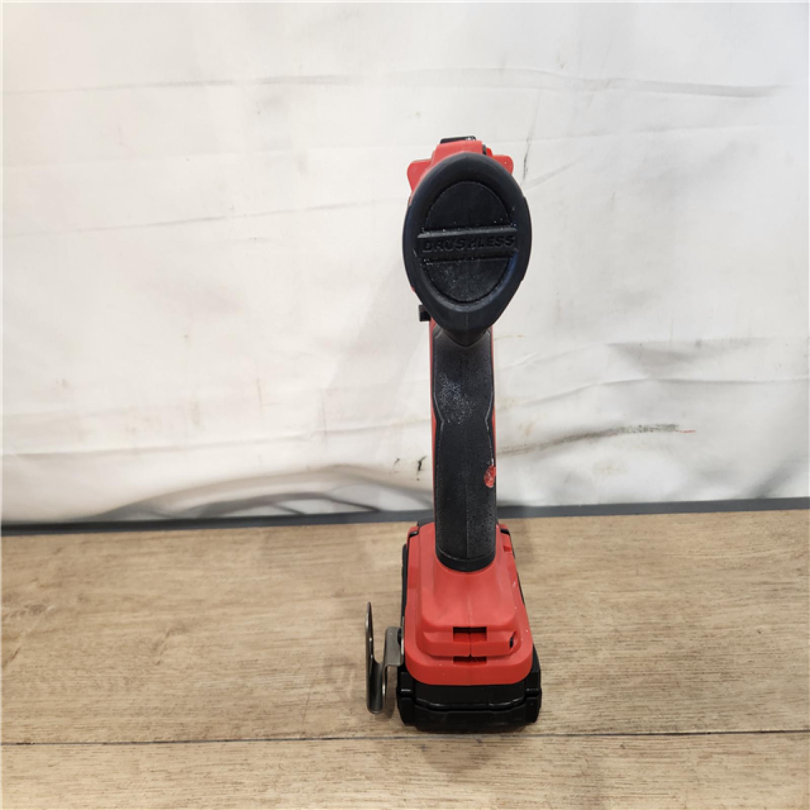 AS-IS- Milwaukee  18V Lithium-Ion Brushless Cordless 1/2 in. Compact Drill/Driver Kit