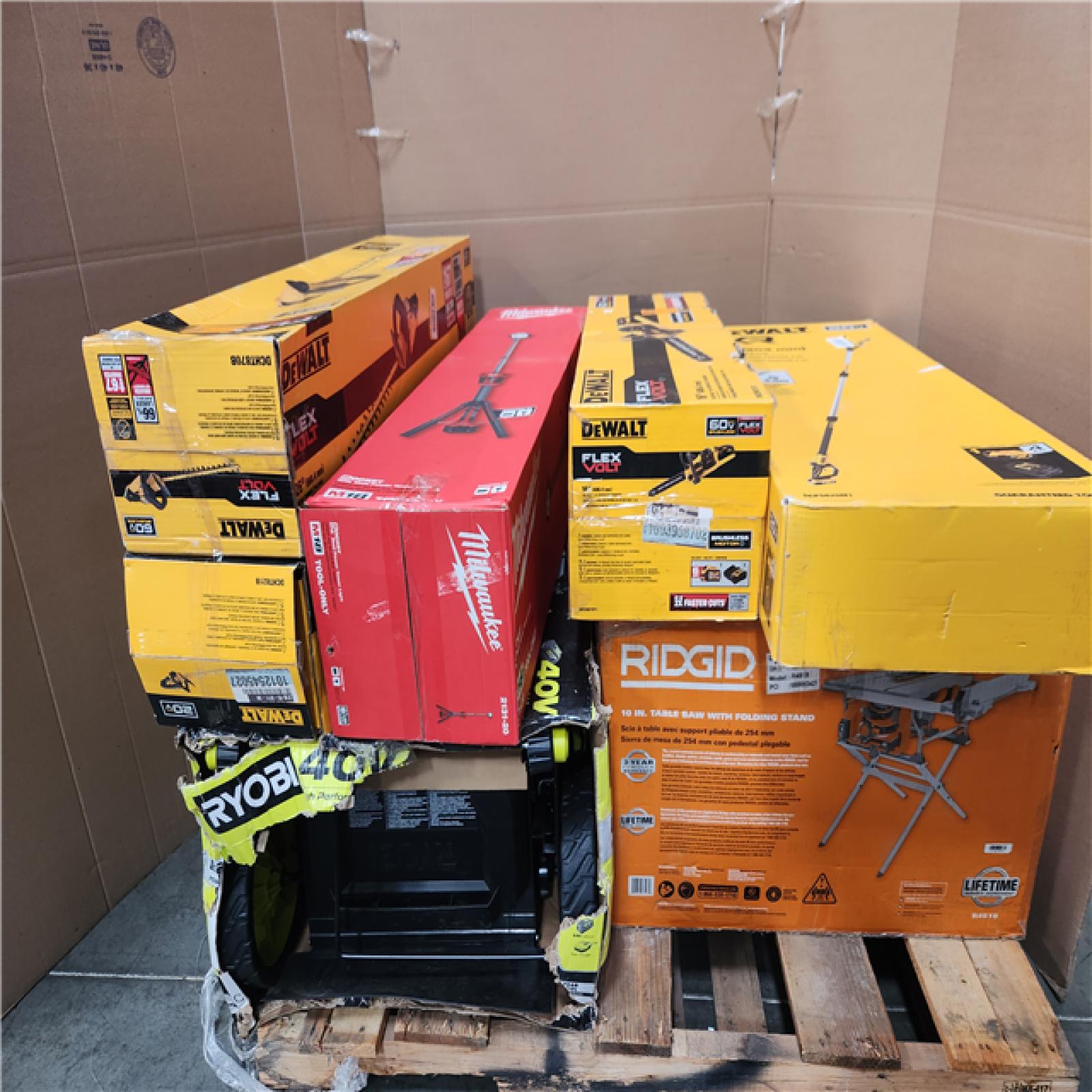 CALIFORNIA AS-IS TOOL PALLET