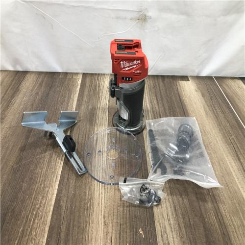 AS-IS Milwaukee FUEL 18V Lithium-Ion Brushless Cordless Compact Router (Tool-Only)