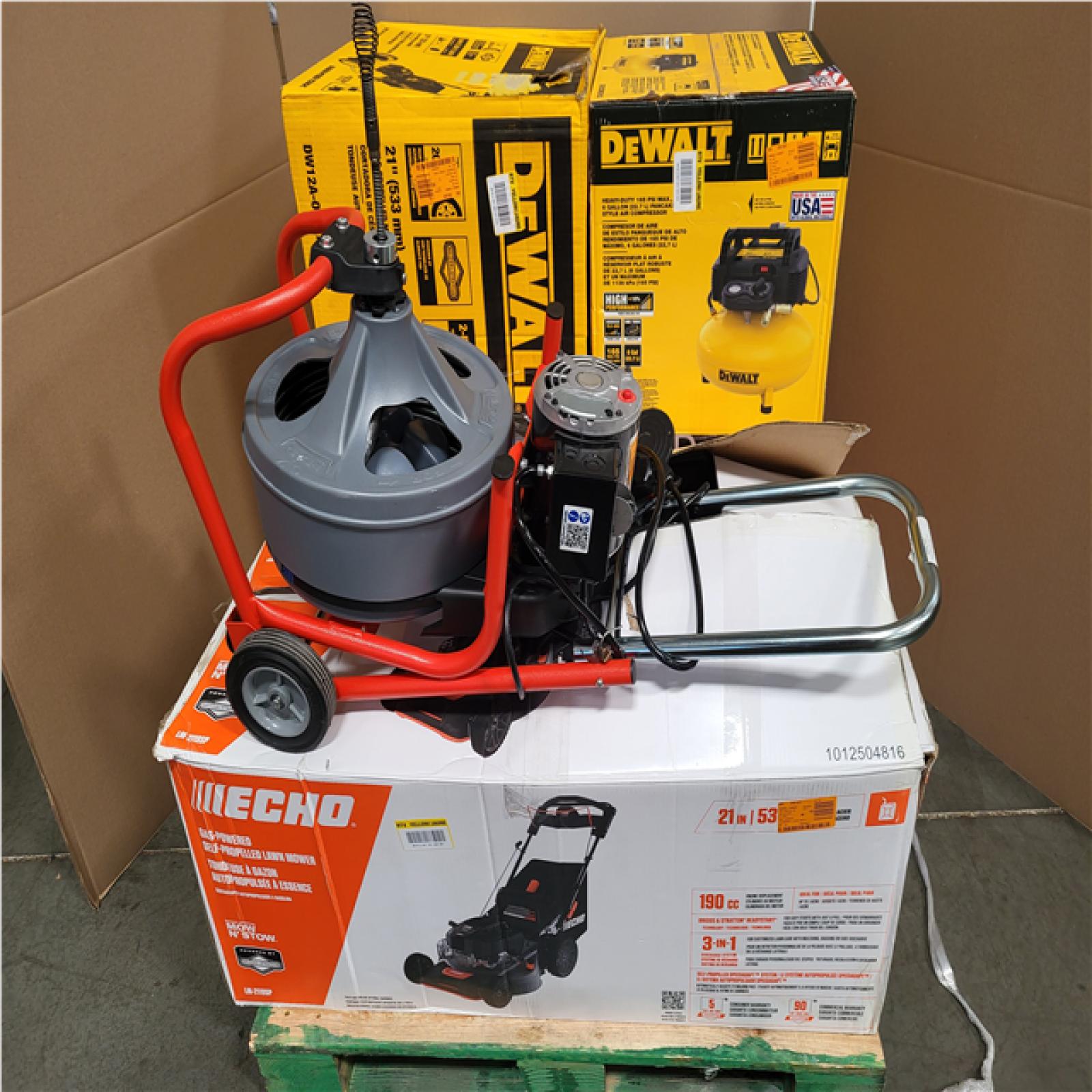 CALIFORNIA AS-IS OUTDOOR POWER EQUIPMENT