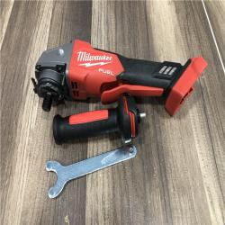 AS-IS Milwaukee FUEL 18V Lithium-Ion Brushless Cordless 4-1/2 in./5 in. Grinder w/Paddle Switch (Tool-Only)