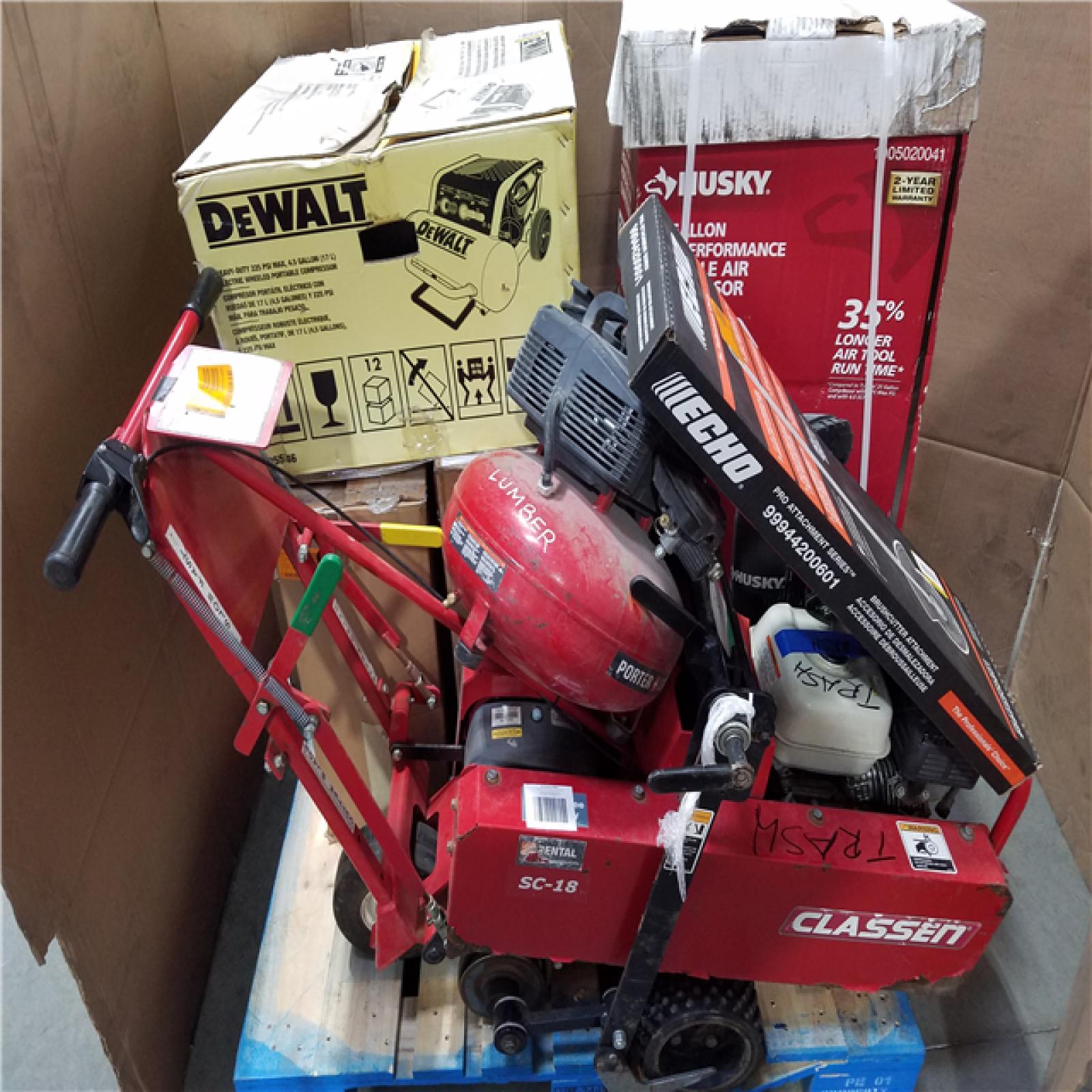 CALIFORNIA AS-IS OUTDOOR POWER EQUIPMENT