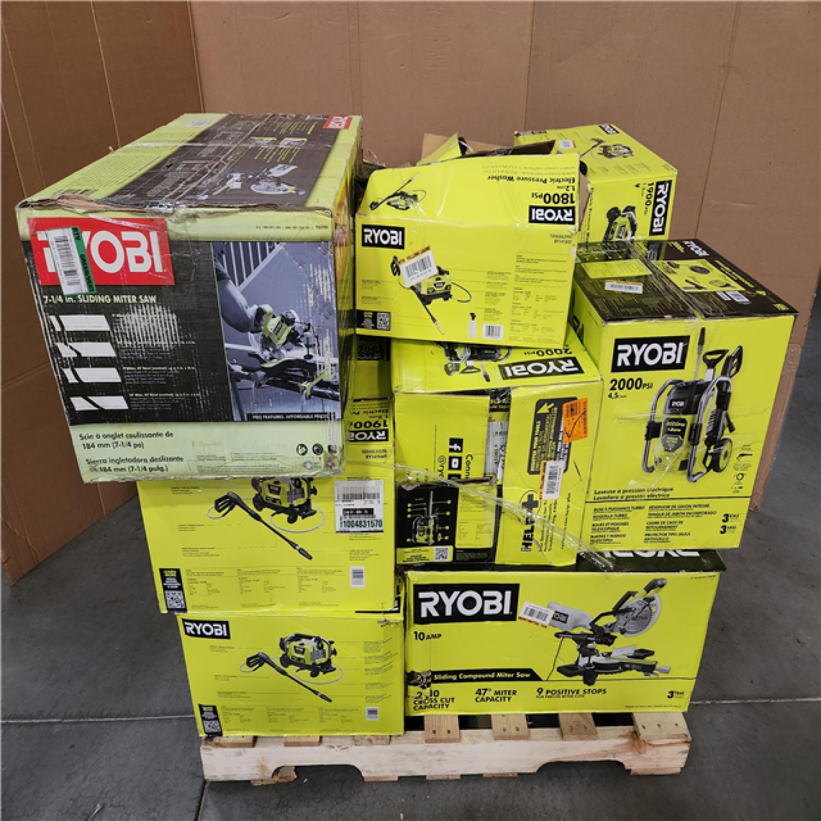 CALIFONIA  AS-IS TOOL PALLET