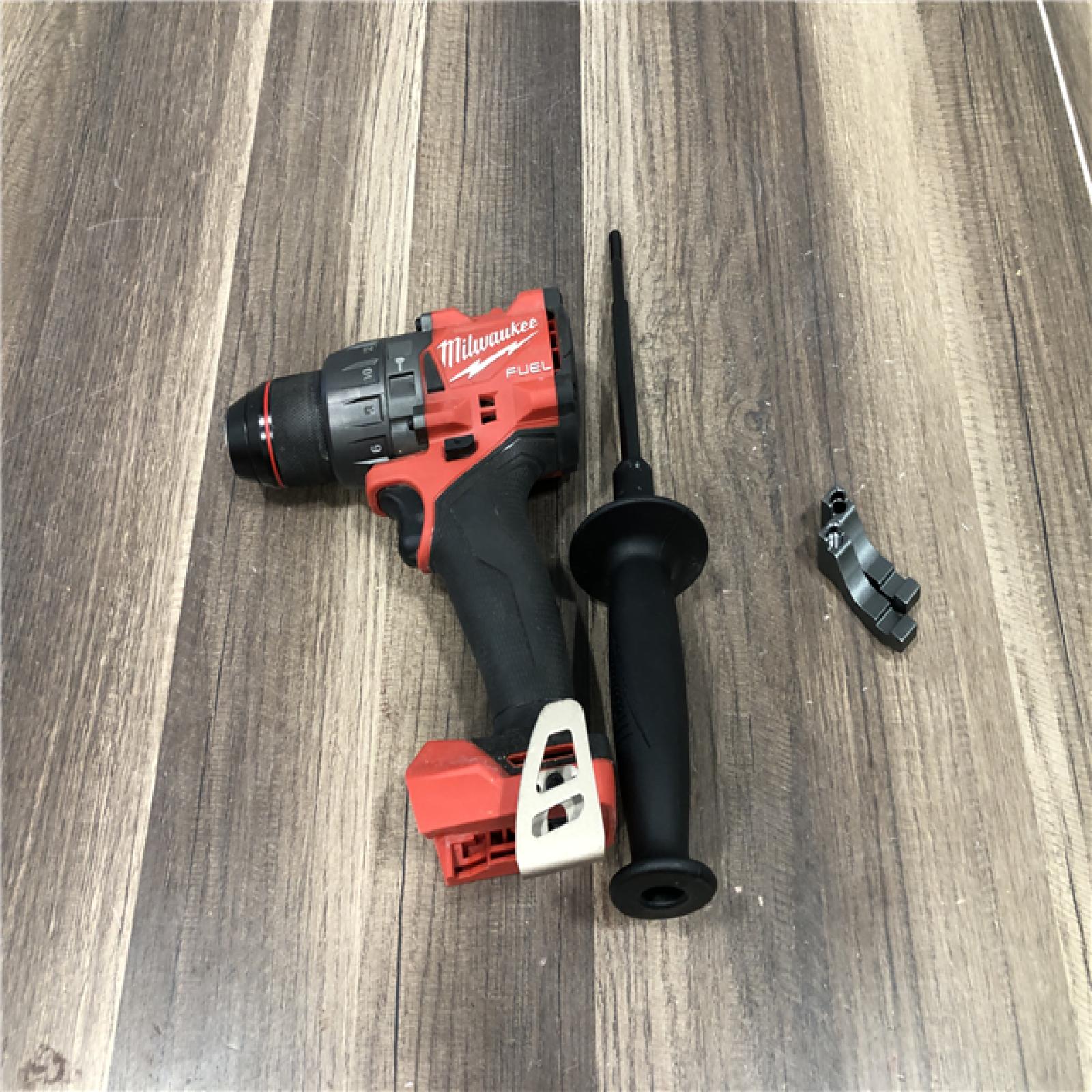 AS-IS Milwaukee FUEL 18V Lithium-Ion Brushless Cordless 1/2 in. Hammer Drill/Driver (Tool-Only)