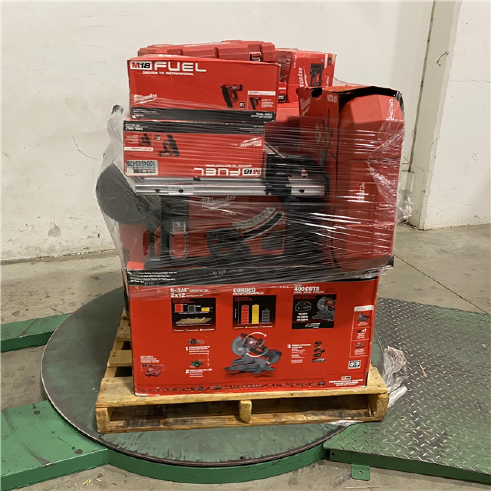 Dallas Location - As-Is MILWAUKEE Tool Pallet