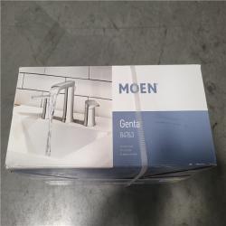 CALIFORNIA AS-IS MOEN GENTA 8 IN. DOUBLE HANDLE FAUCET