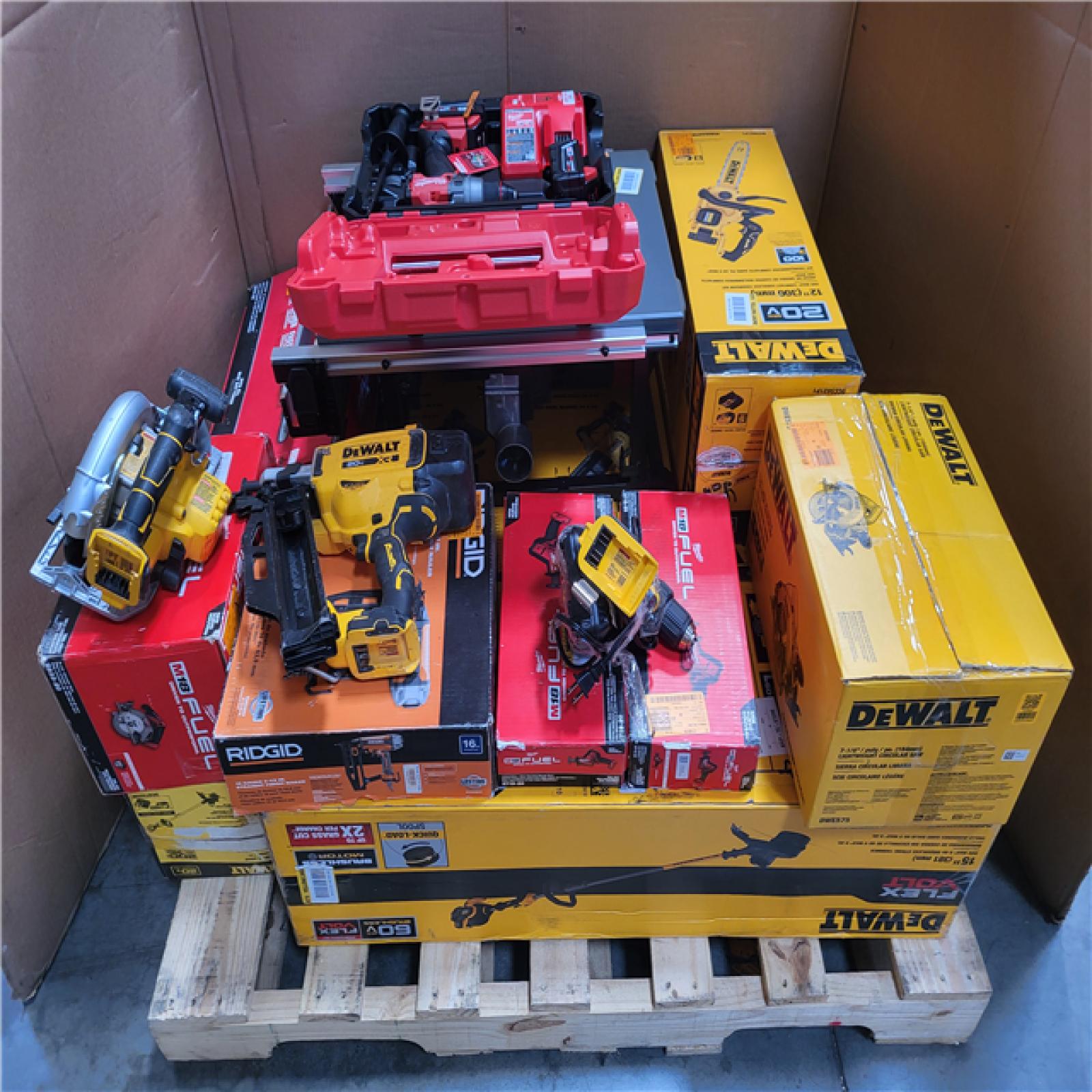 CALIFORNIA AS-IS TOOL PALLET