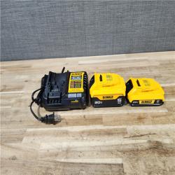 HOUSTON LOCATION - AS-IS DEWALT 2 TOOL COMBO KIT W/ (2) BATTERY & CHARGER