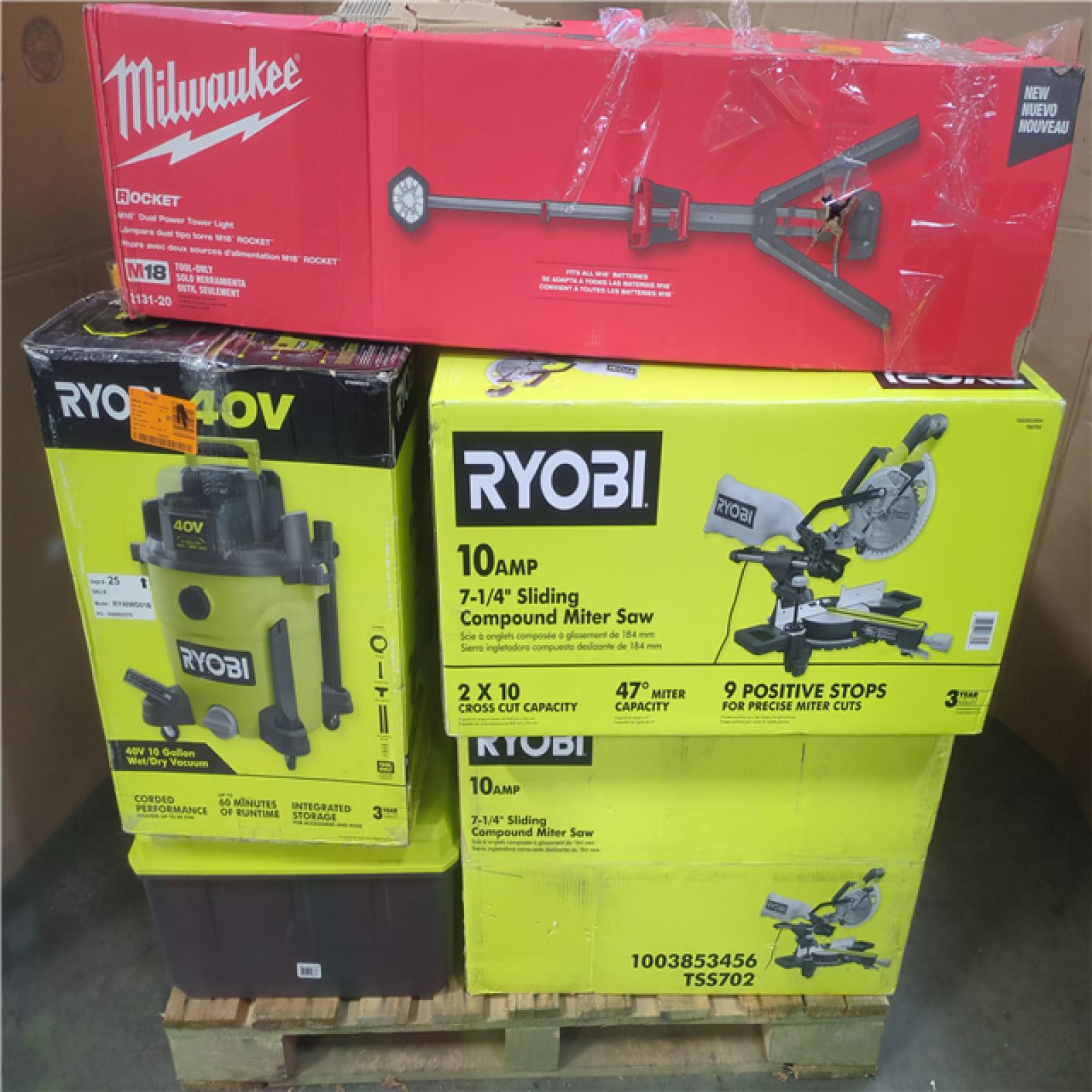 CALIFORNIA AS-IS TOOL PALLET