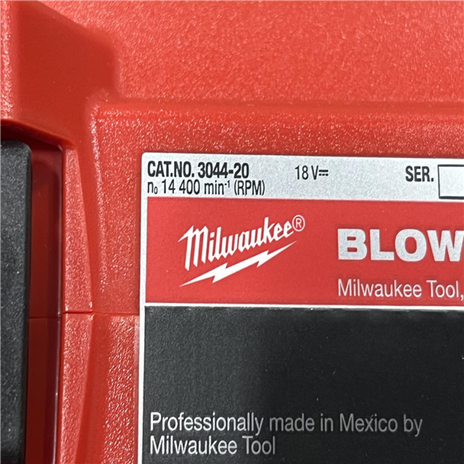 AS-IS Milwaukee Brushless 120 MPH 450 CFM 18V Cordless Handheld Battery Powered Leaf Blower (Tool-Only)